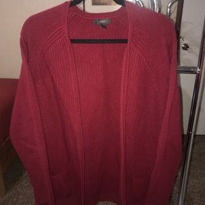 JCREW oversized open wool sweater cardigan